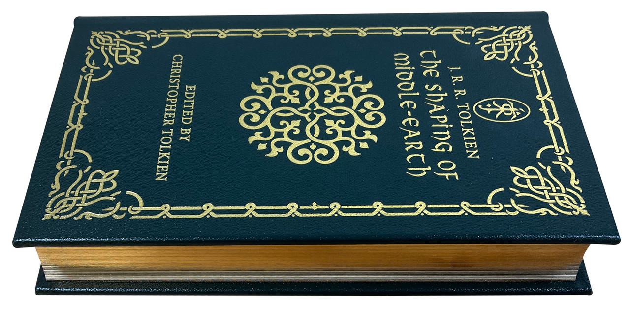 J.R.R. Tolkien "The Shaping Of Middle-Earth" Limited Edition, Leather-Bound Collector's Edition
