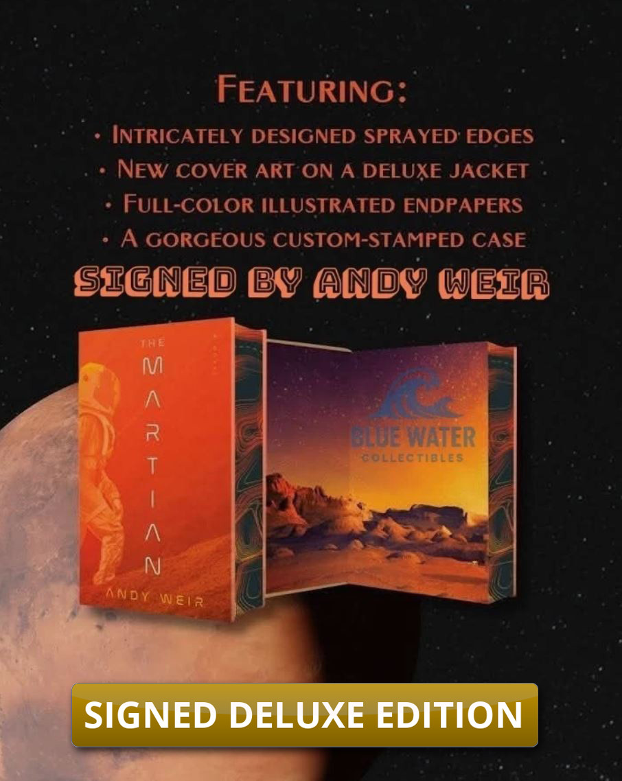 Andy Weir "The Martian" Signed Deluxe Limited Edition  [Sealed]