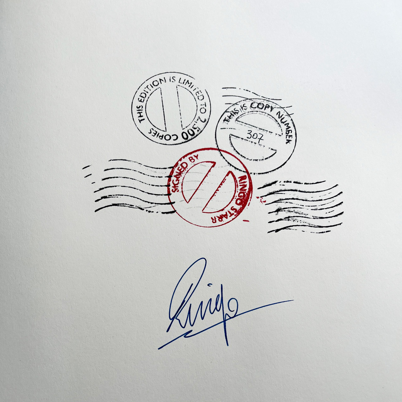 Ringo Starr "Postcards From The Boys" Signed Limited Deluxe Edition No. 307 of 350 [Very Fine]