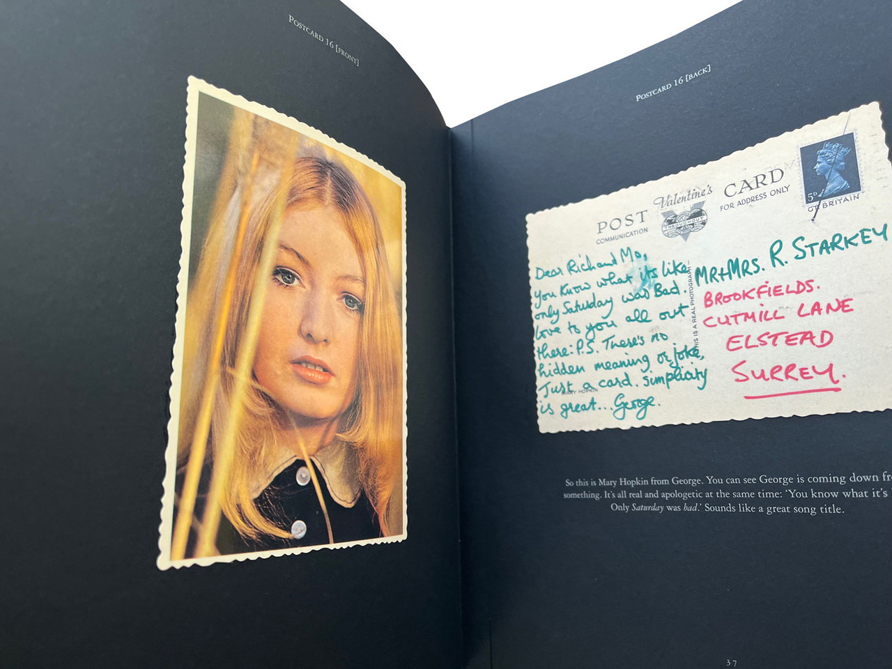 Ringo Starr "Postcards From The Boys" Signed Limited Deluxe Edition No. 307 of 350 [Very Fine]