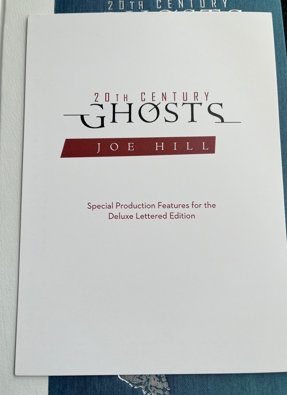Joe Hill "20th Century Ghosts", "Horns" Matching Signed Lettered Edition Set "MM" of 52, Traycased [Very Fine]