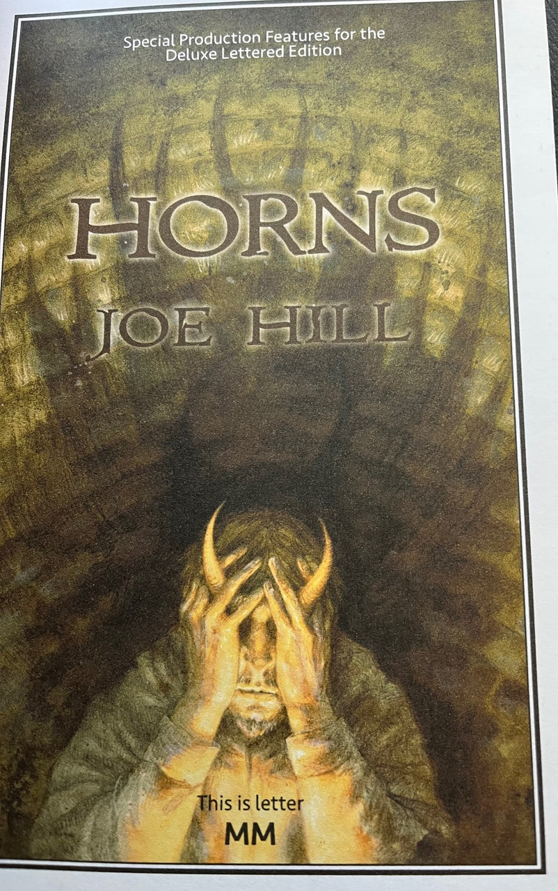 Joe Hill "20th Century Ghosts", "Horns" Matching Signed Lettered Edition Set "MM" of 52, Traycased [Very Fine]