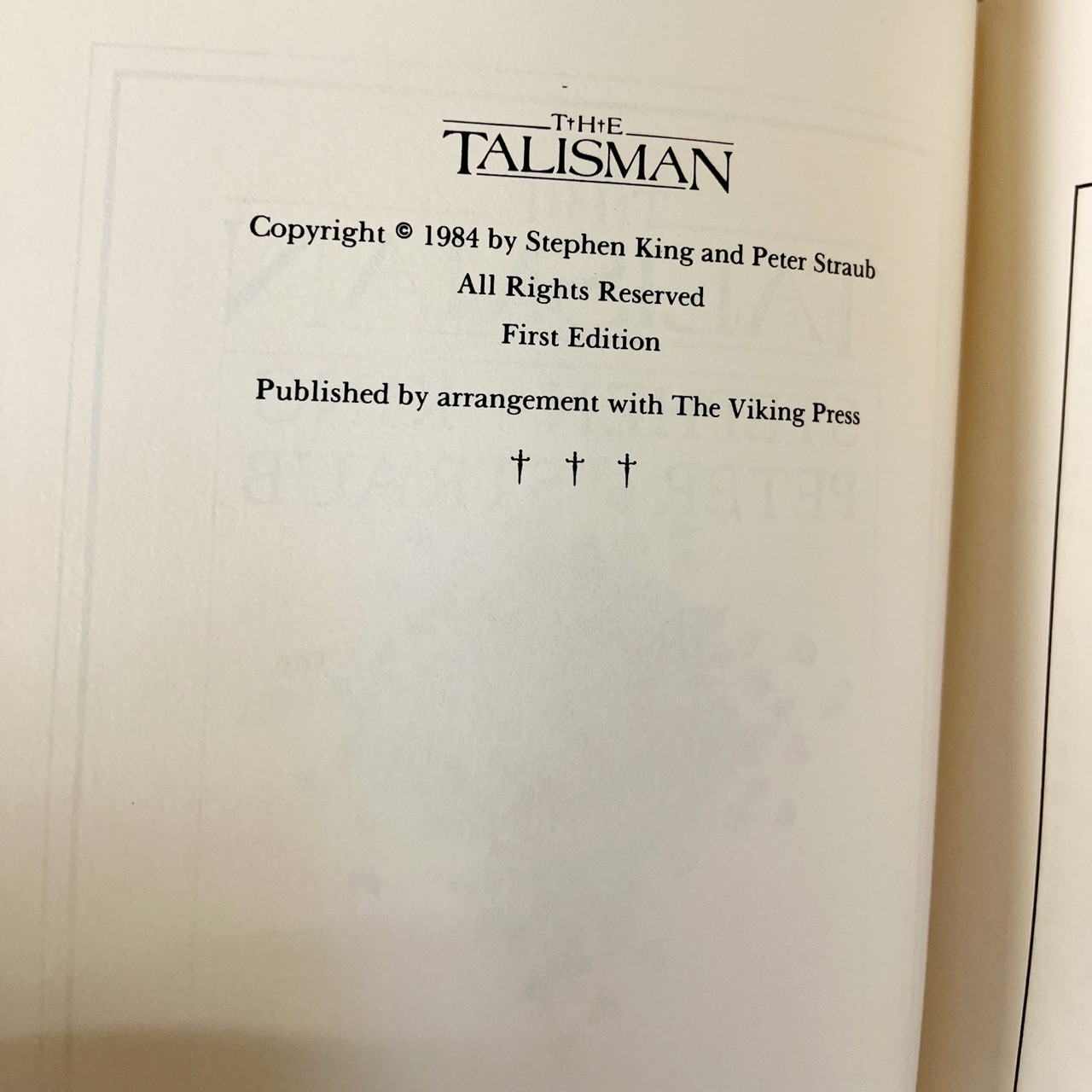 Stephen King, Peter Straub "The Talisman" Slipcased Deluxe Limited First Edition of 1,200 [VERY FINE]
