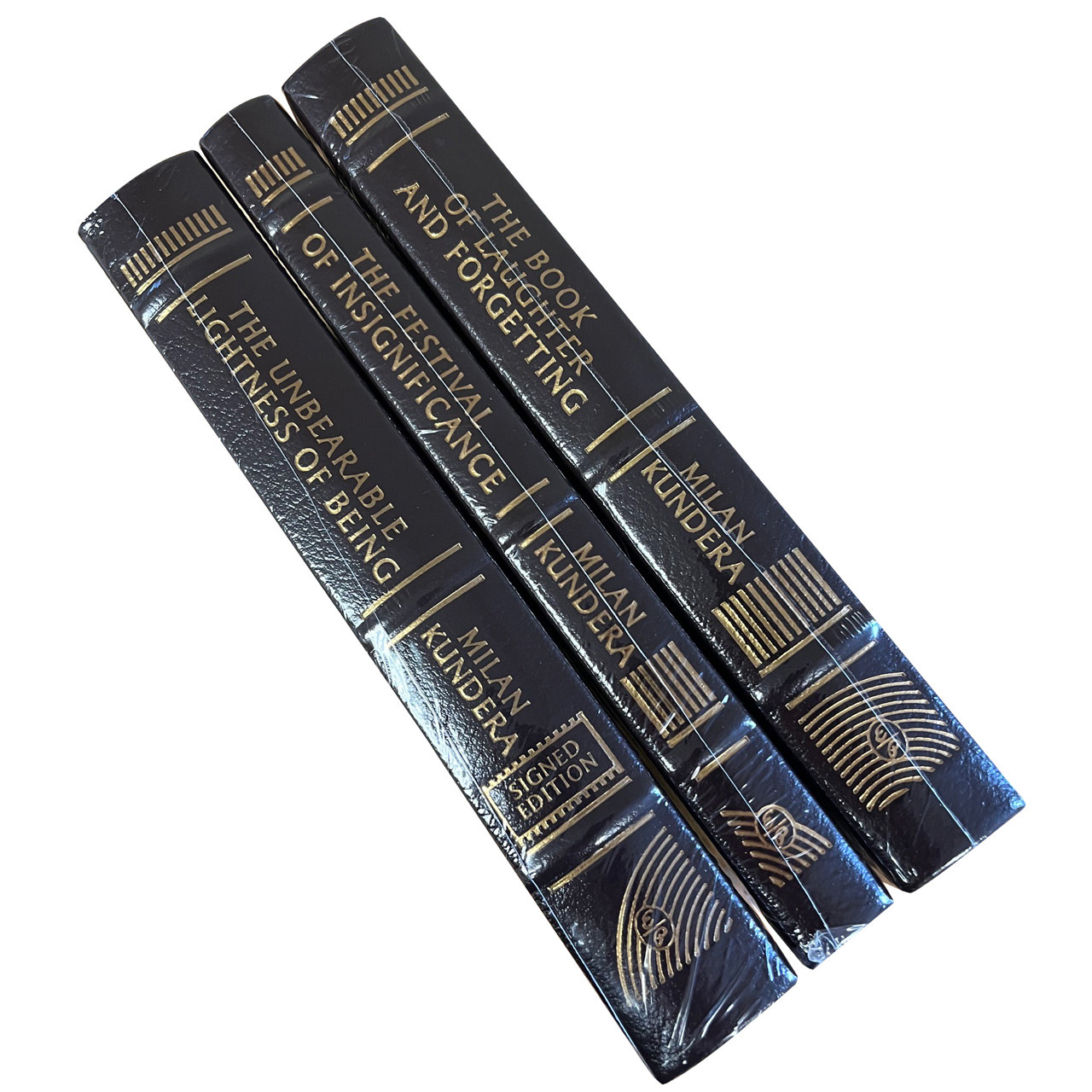 Milan Kundera "The Unbearable Lightness of Being" Signed Limited Edition Complete 3-Volume Set of 350 [Sealed]