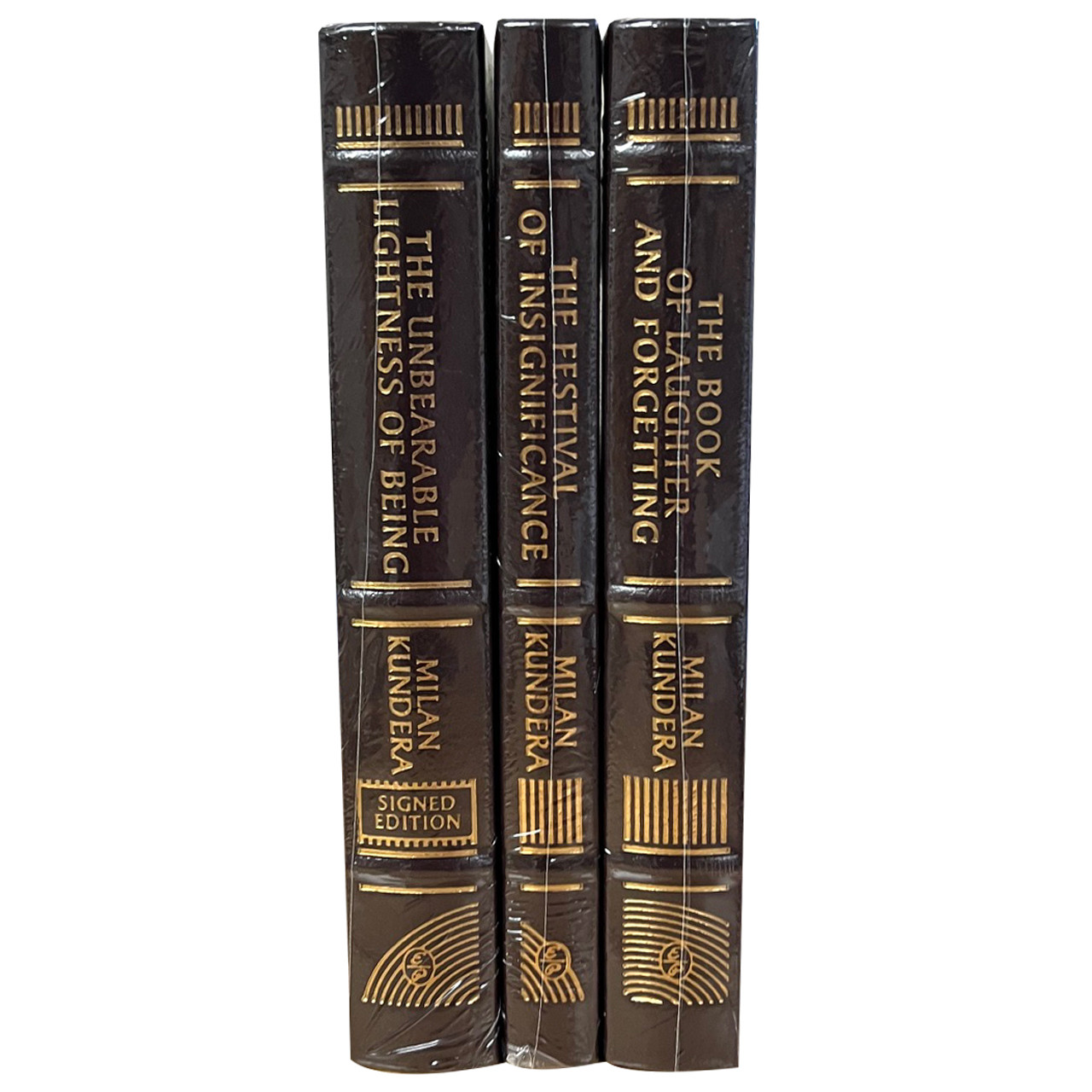 Milan Kundera "The Unbearable Lightness of Being" Signed Limited Edition Complete 3-Volume Set of 350 [Sealed]