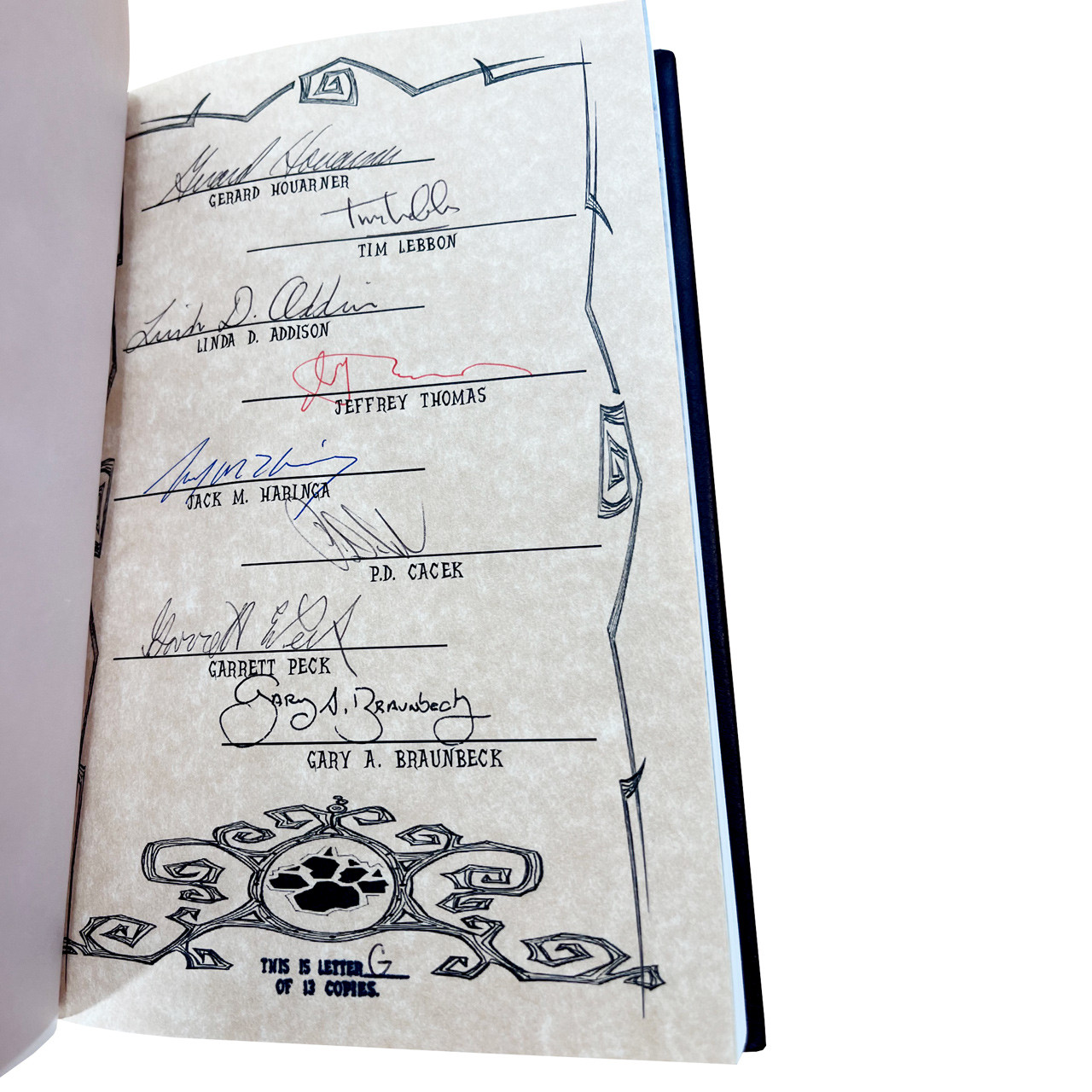 "Dead Cats Traveling Circus of Wonders and Miracle Medicine Show" Signed Lettered Edition "G" of 13 [Very Fine]