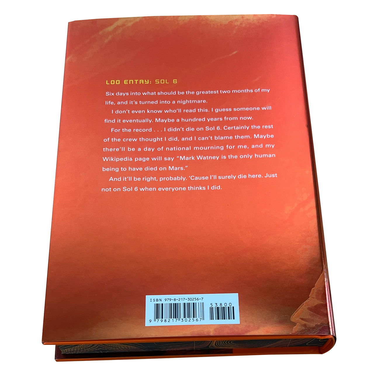Andy Weir "The Martian" Slipcased Signed Deluxe Limited Edition of 50 w/COA [Sealed]