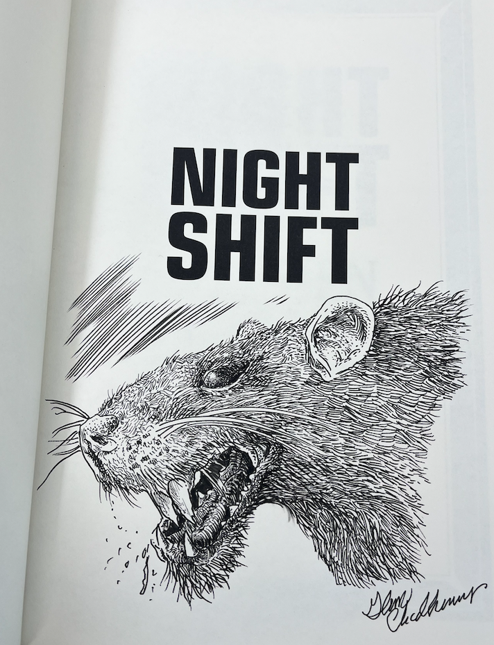 Stephen King "Night Shift” Deluxe Special Limited Slipcased Gift Edition of 3,000 Signed w/Artist Remarque, COA