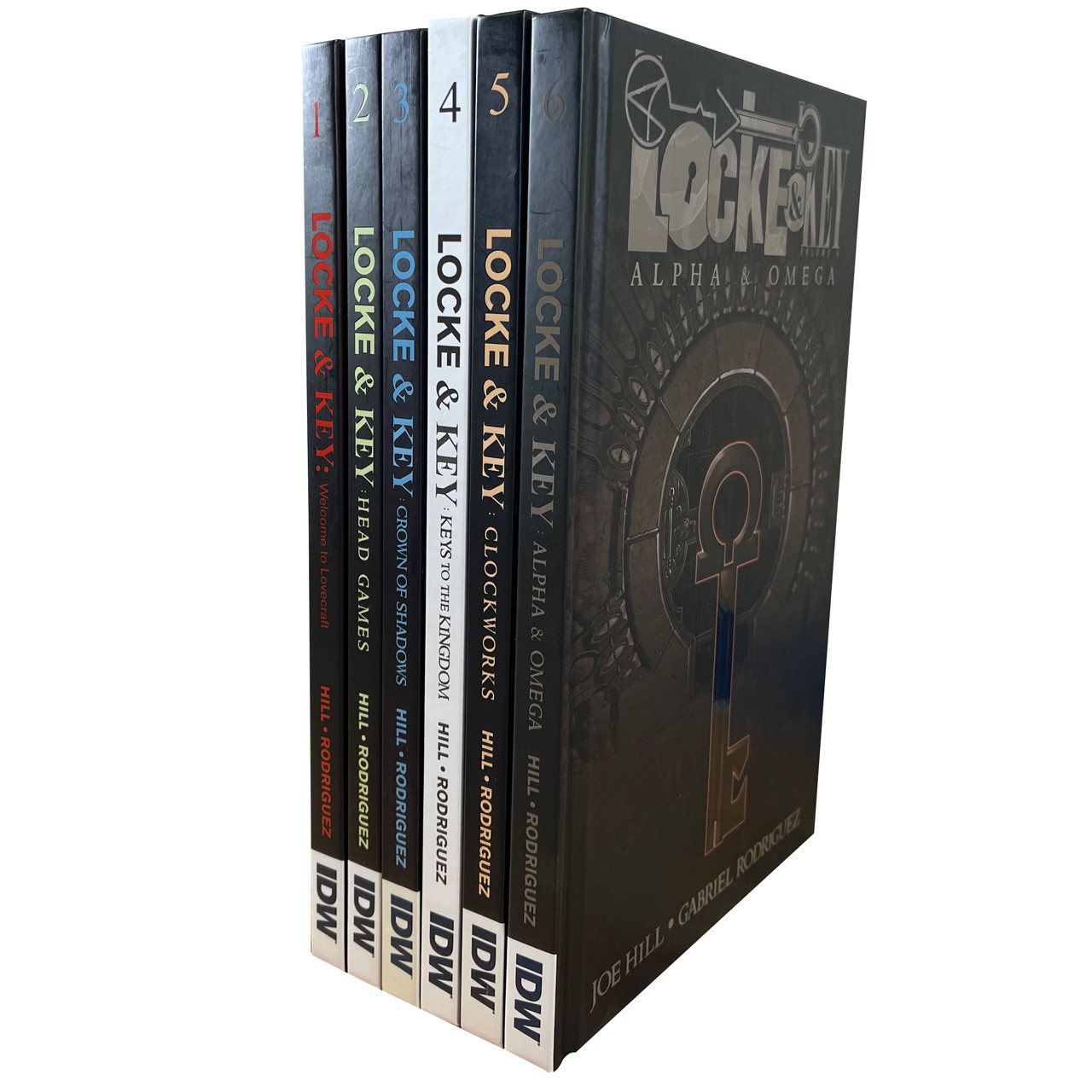 Joe Hill "Locke & Key" Signed Six Volume Set,  Hardcover Graphics Novels [Fine]