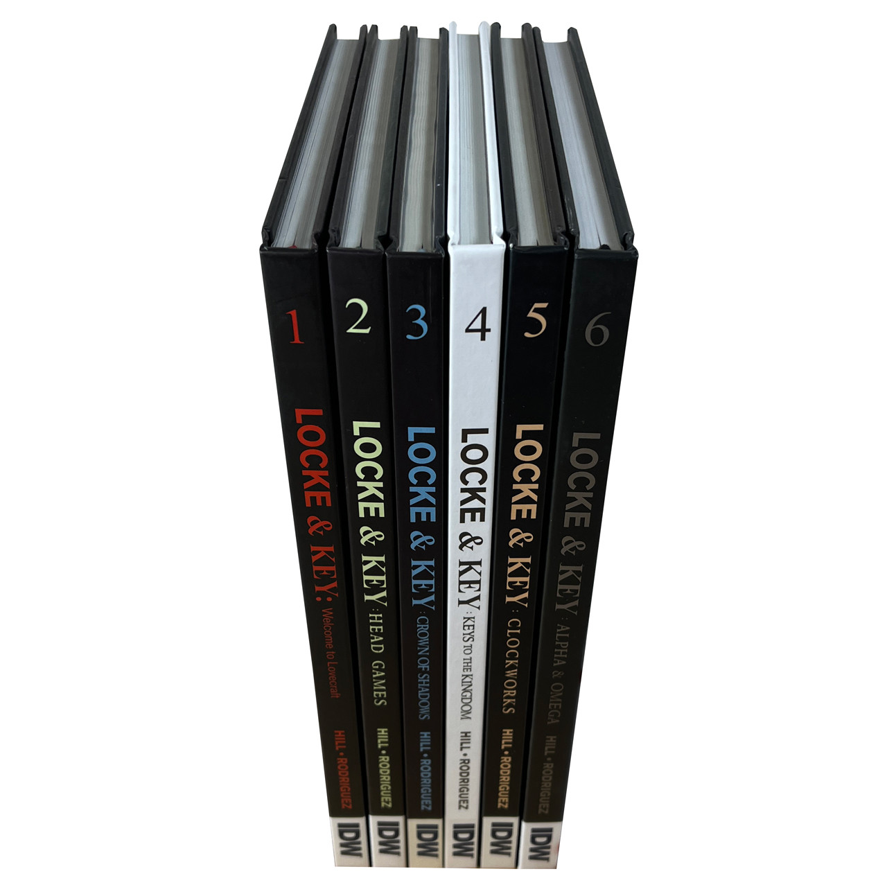 Joe Hill "Locke & Key" Signed Six Volume Set,  Hardcover Graphics Novels [Fine]
