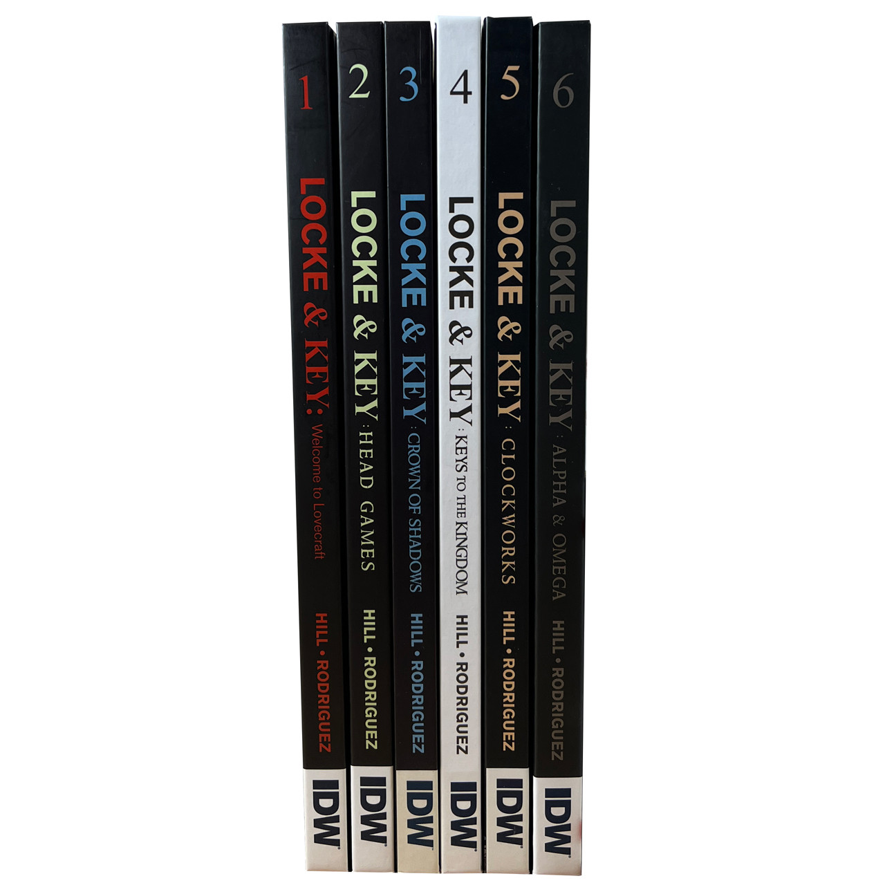 Joe Hill "Locke & Key" Signed Six Volume Set,  Hardcover Graphics Novels [Fine]