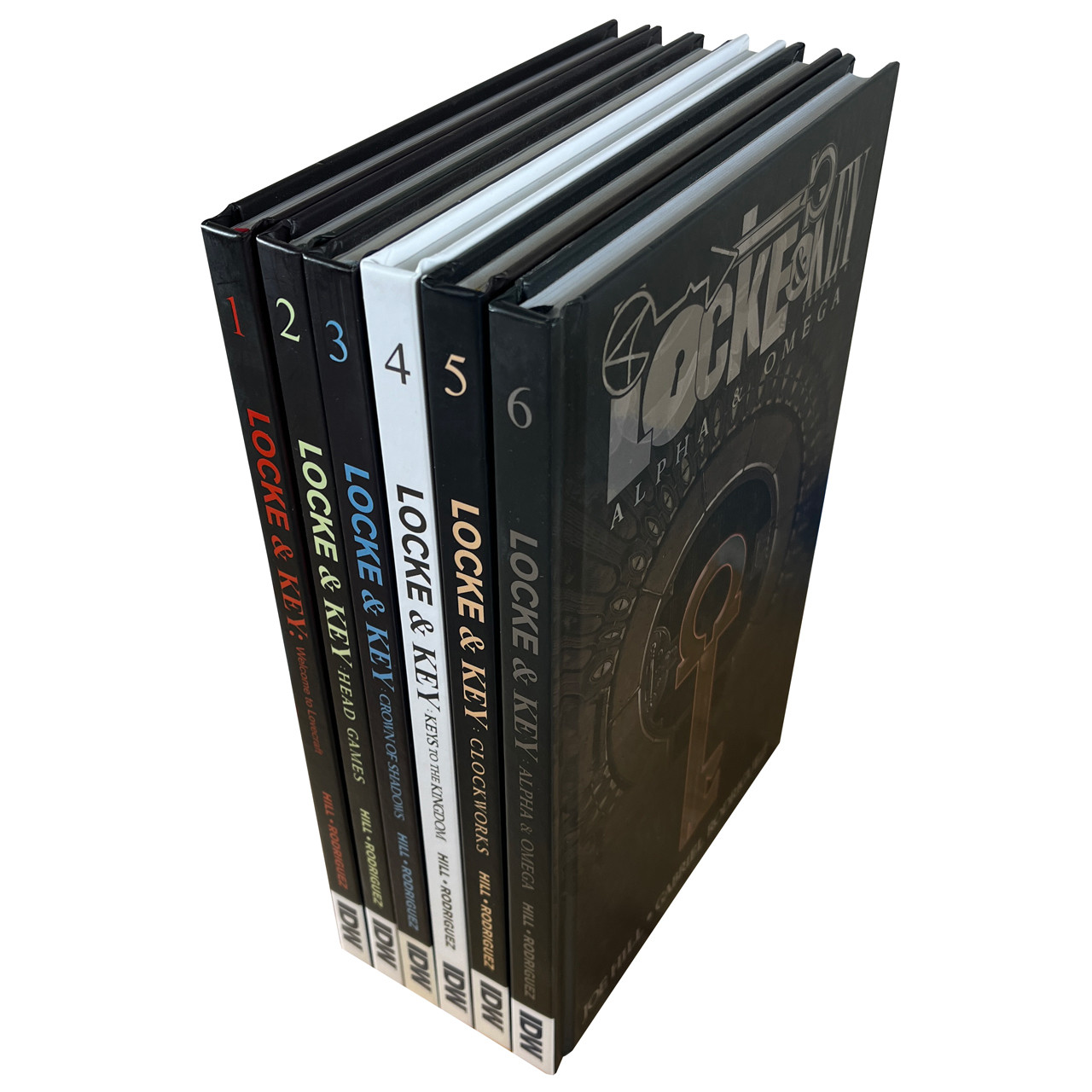 Joe Hill "Locke & Key" Signed Six Volume Set,  Hardcover Graphics Novels [Fine]