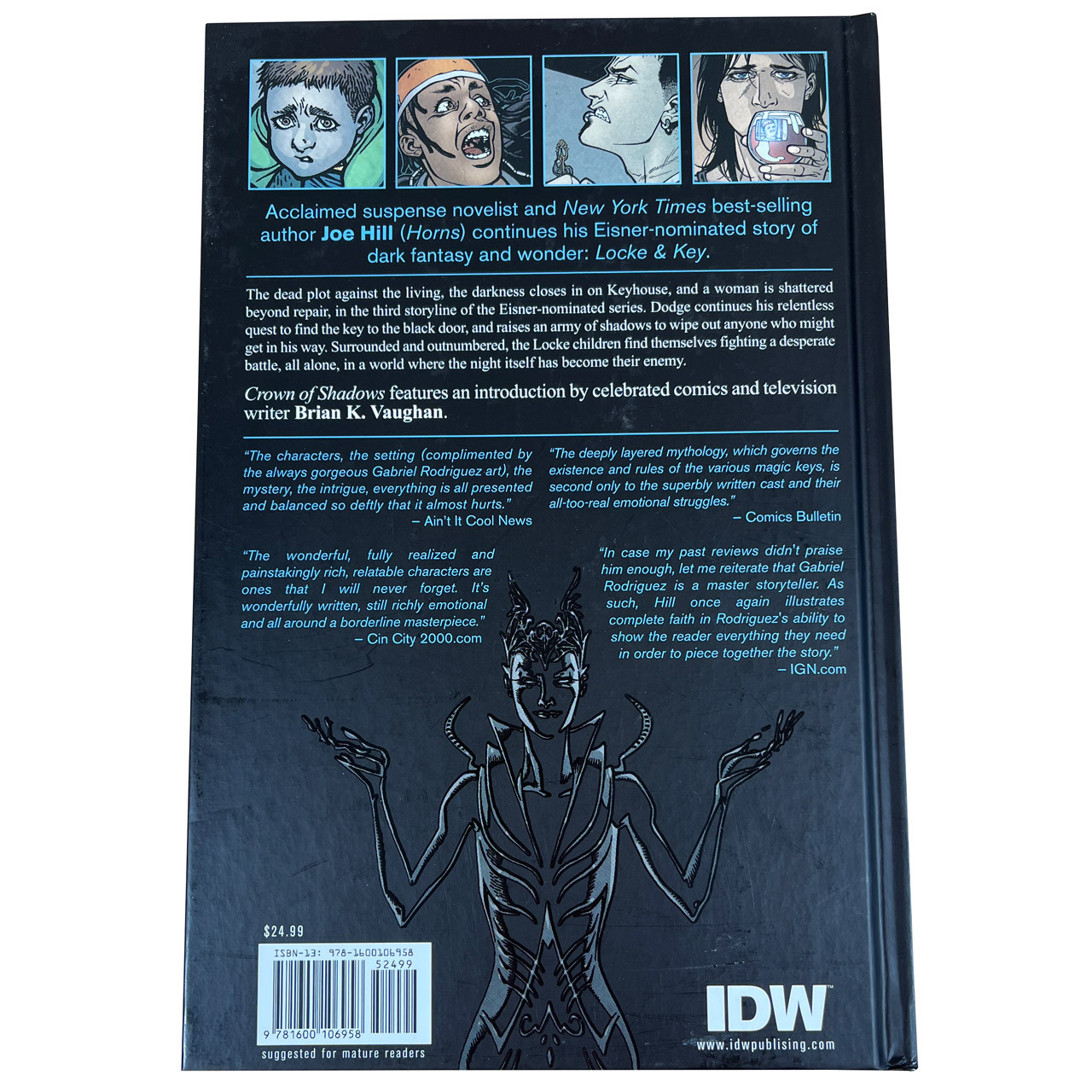Joe Hill "Locke & Key" Signed Six Volume Set,  Hardcover Graphics Novels [Fine]