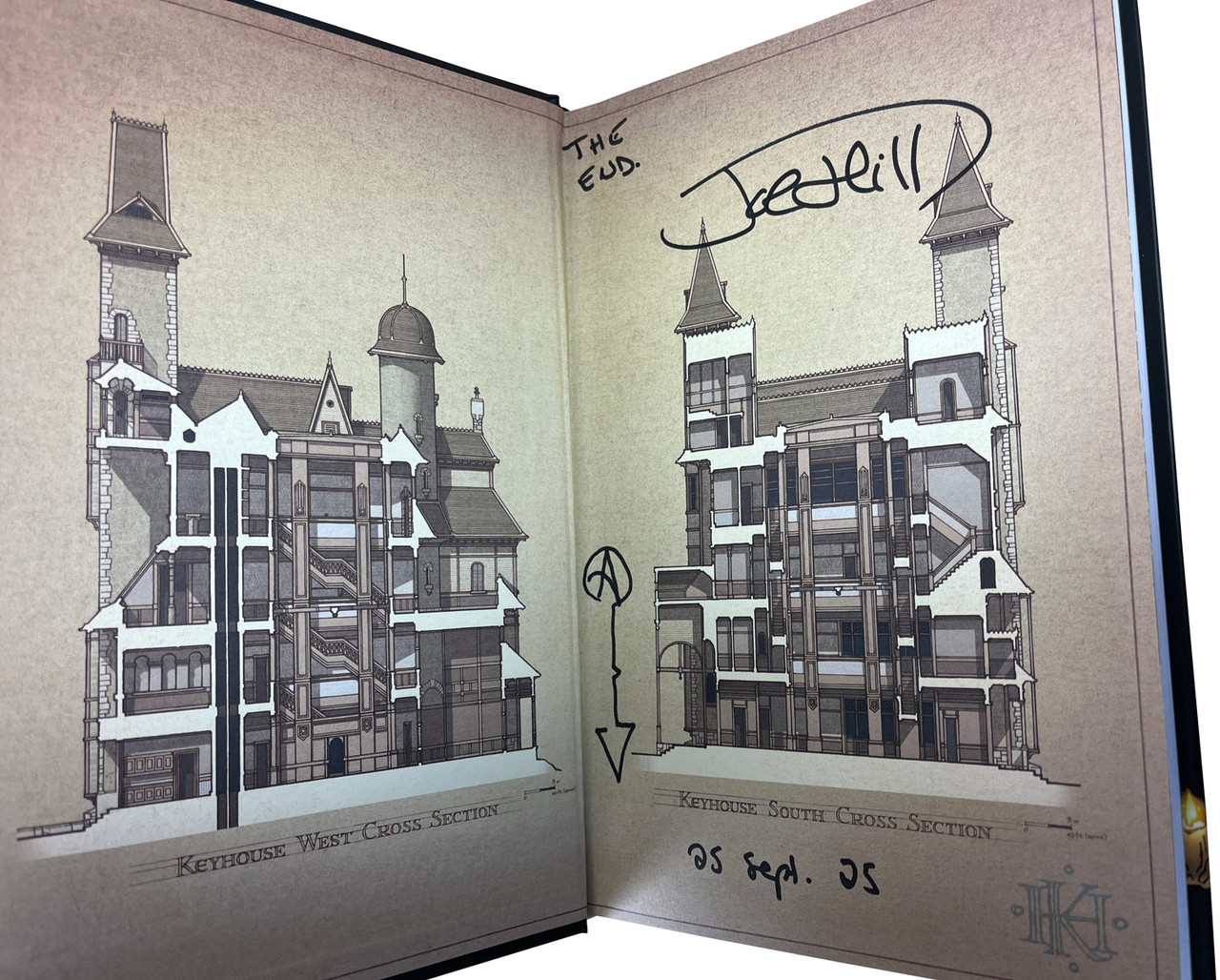 Joe Hill "Locke & Key" Signed Six Volume Set,  Hardcover Graphics Novels [Fine]