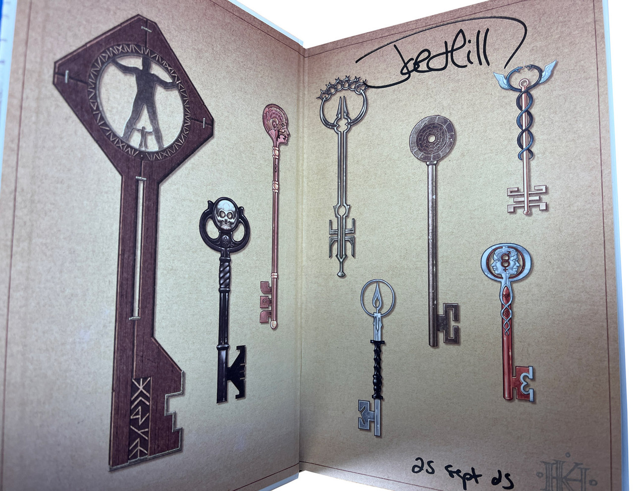 Joe Hill "Locke & Key" Signed Six Volume Set,  Hardcover Graphics Novels [Fine]