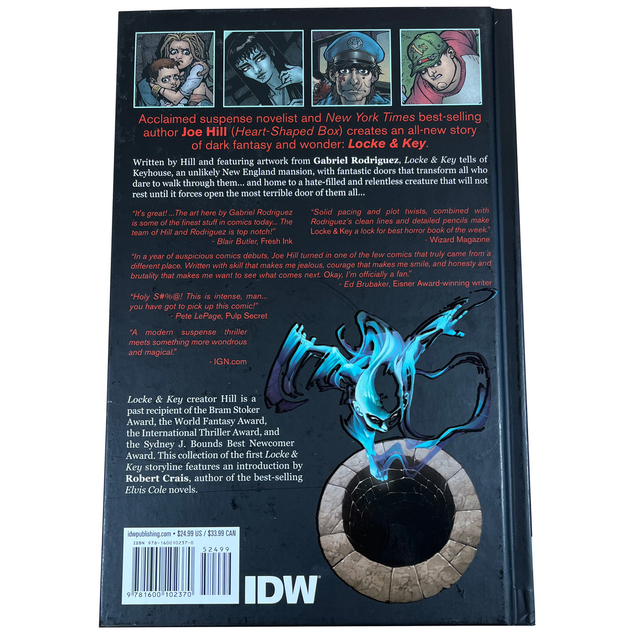 Joe Hill "Locke & Key" Signed Six Volume Set,  Hardcover Graphics Novels [Fine]