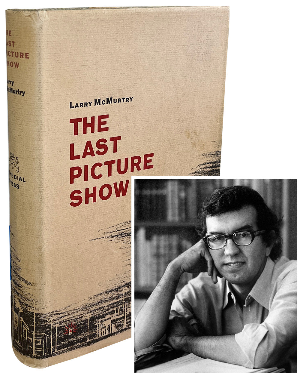 Larry McMurtry "The Last Picture Show" 1966 First Edition, First Printing