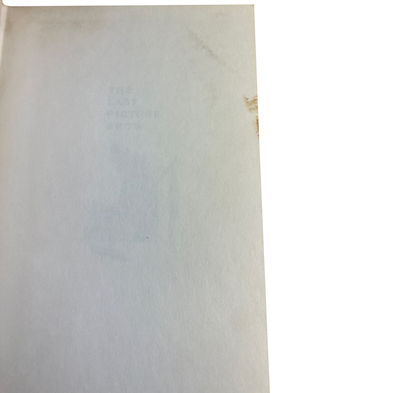 Larry McMurtry "The Last Picture Show" 1966 First Edition, First Printing