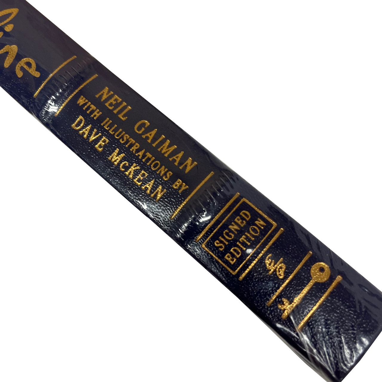 Neil Gaiman "Coraline" Traycased Signed Limited Edition, Leather Bound Collector's Edition  w/COA [Sealed]