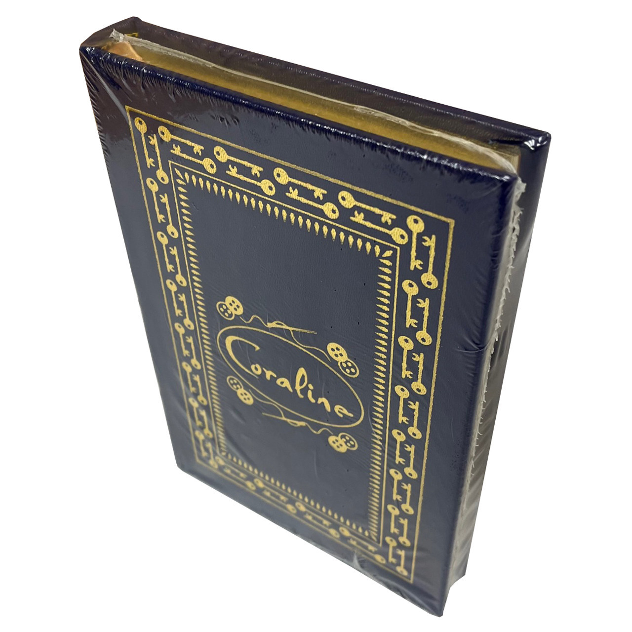 Neil Gaiman "Coraline" Traycased Signed Limited Edition, Leather Bound Collector's Edition  w/COA [Sealed]
