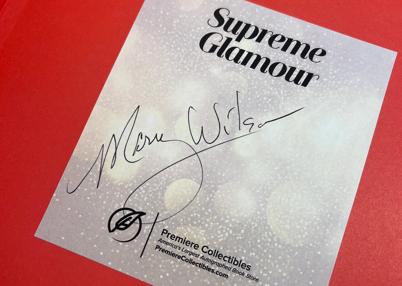 Mary Wilson "Supreme Glamour" Signed First Edition w/COA
