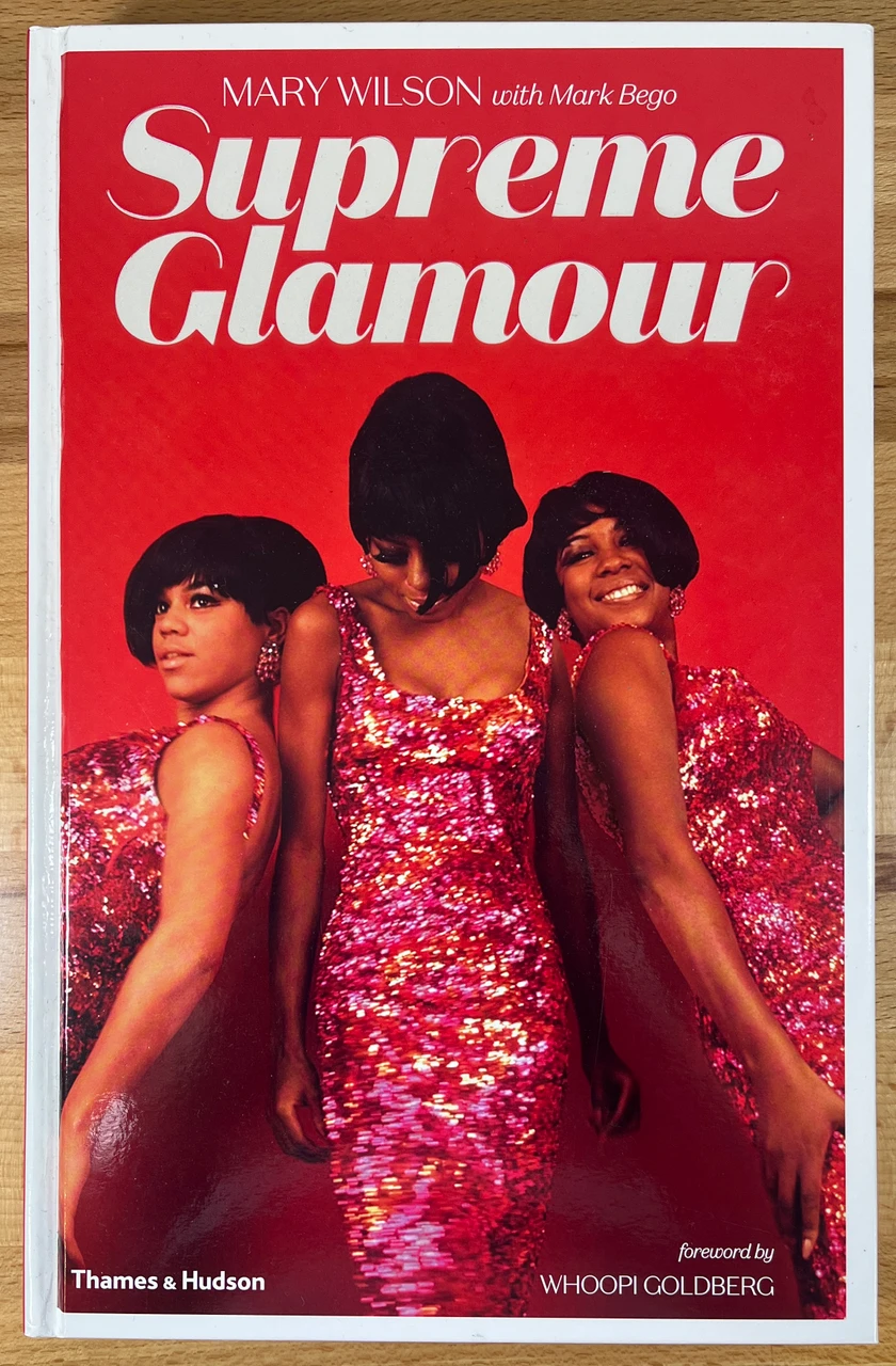 Mary Wilson "Supreme Glamour" Signed First Edition w/COA