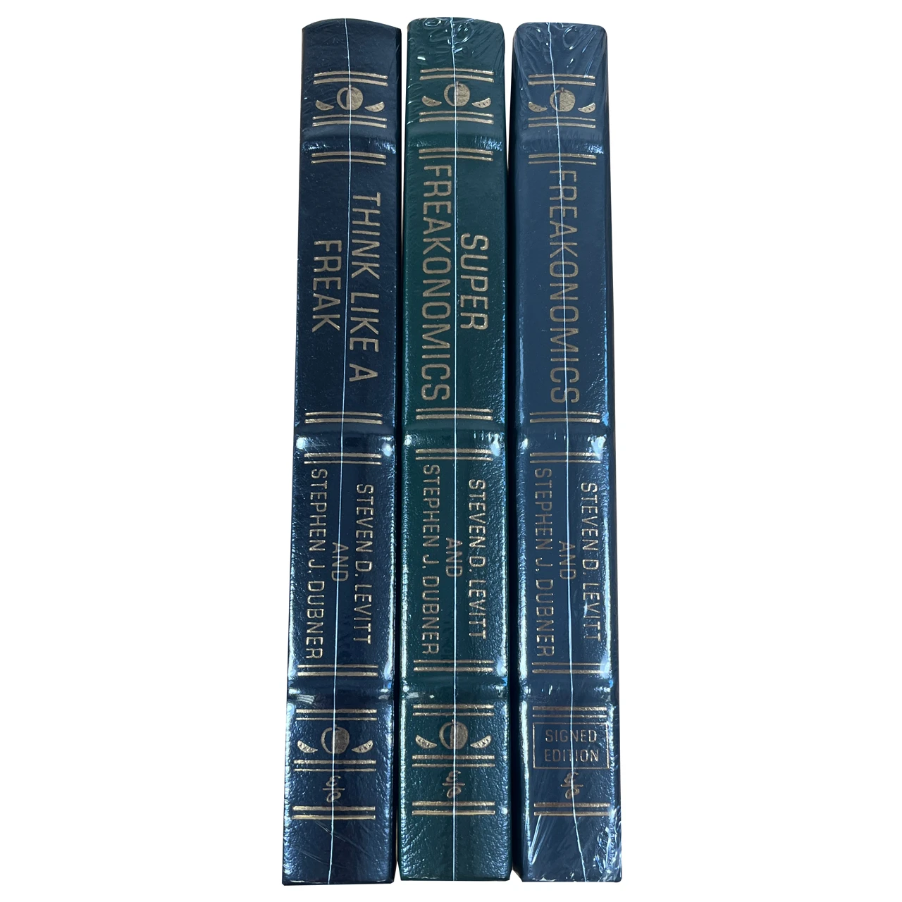 Steven D. Levitt, Stephen J. Dubner "Freakonomics" Signed Limited Edition 3-Volume Set w/COA