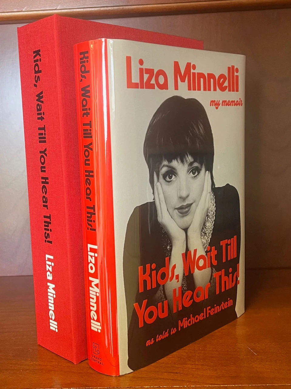 Liza Minnelli "Kids, Wait Till You Hear This!" Traycased Signed First Edition, First Printing, Limited Edition of 100 w/COA [Sealed]