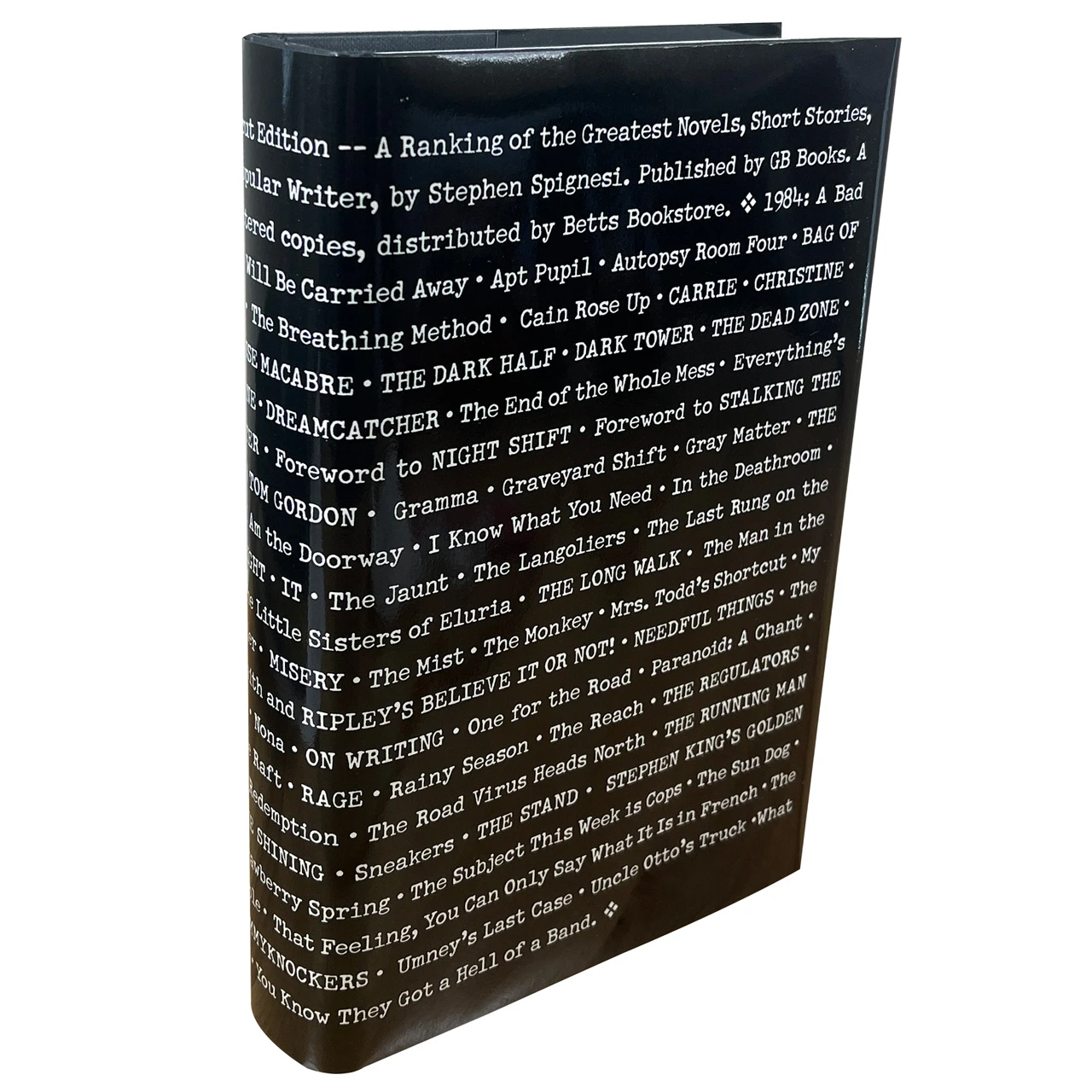 Stephen J. Spignesi "The Essential Stephen King" Slipcased Signed Limited First Edition No. 14 of 666