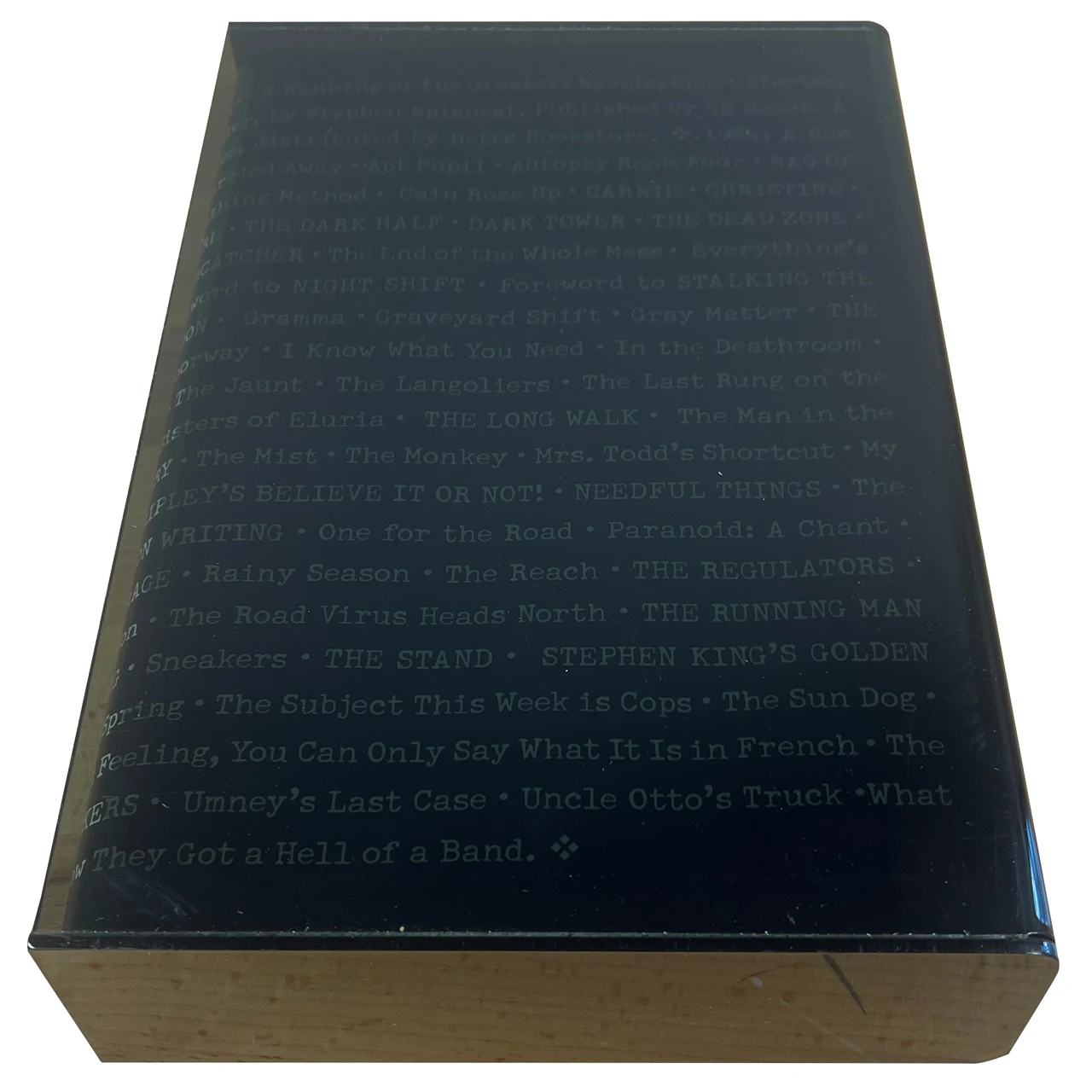Stephen J. Spignesi "The Essential Stephen King" Slipcased Signed Limited First Edition No. 14 of 666