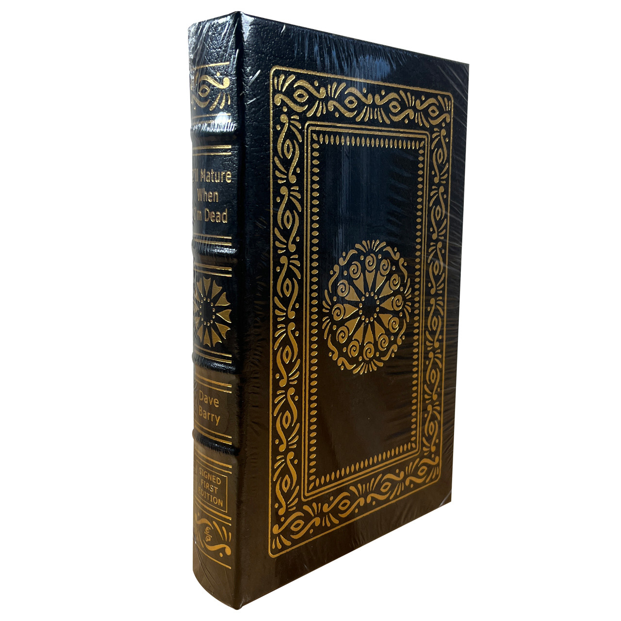 Dave Barry "I'll Mature When I'm Dead" Signed First Edition of 950 w/COA [Sealed]