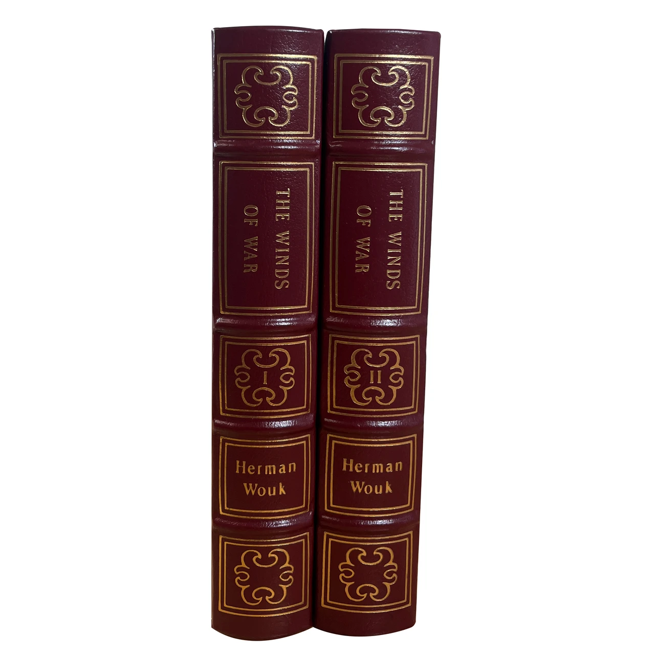 Herman Wouk "The Winds of War" Limited Edition Matching 2-Volume Set