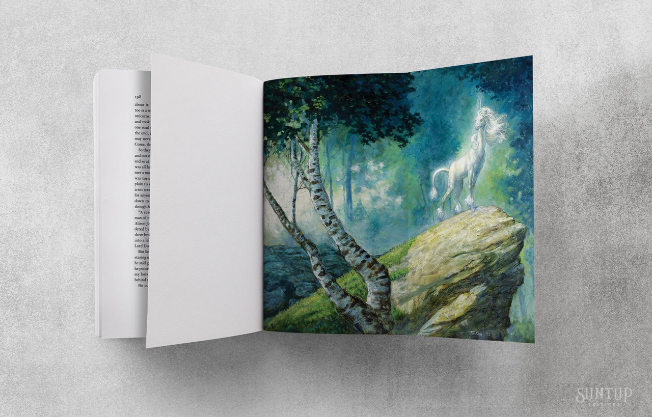 Peter S. Beagle "The Last Unicorn" Traycased Signed Limited Edition of 250, "PC" Edition [Very Fine]
