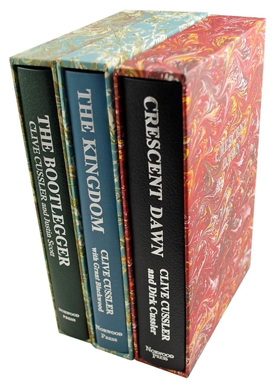 The Clive Cussler Library, Signed Lettered Edition 61-Vol. Matching Lettered Set "M"