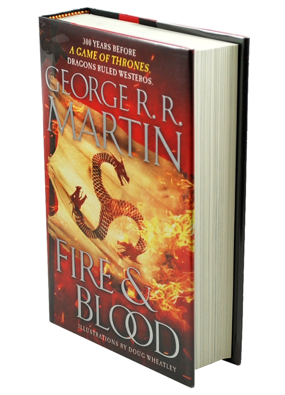 George R.R. Martin "Fire and Blood" Signed First Edition [Very Fine]