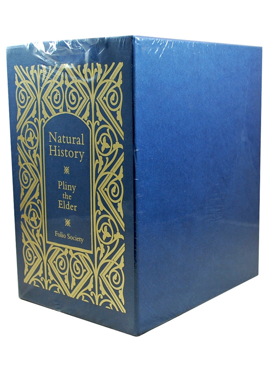 Folio Society -  Pliny The Elder "Natural History" Limited Edition, Collector's Edition 5-Vol. Set [Sealed]