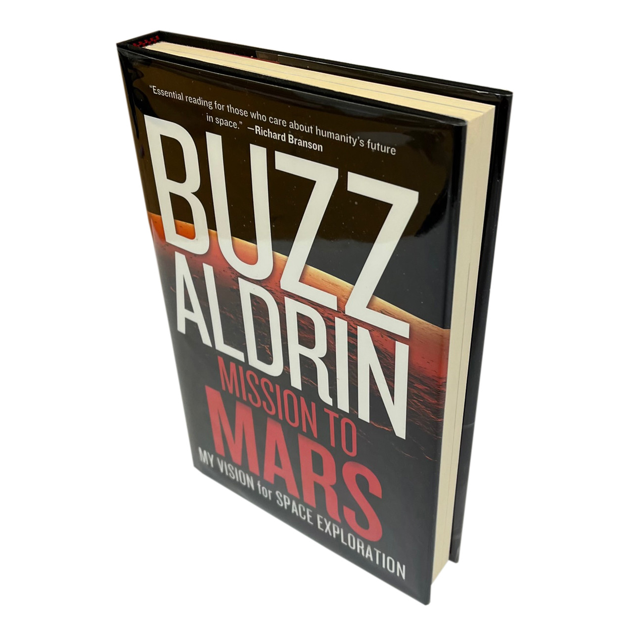 Buzz Aldrin "Mission To Mars: My Vision for Space Exploration" Signed First Edition/ First Printing w/COA