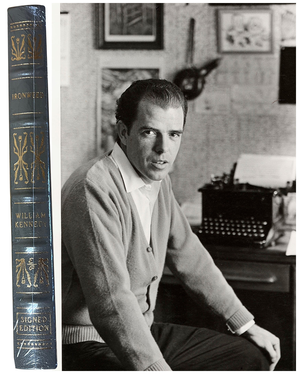 William Kennedy "Ironweed" Signed Limited Edition, Leather Bound Collector's Edition w/COA [Sealed]