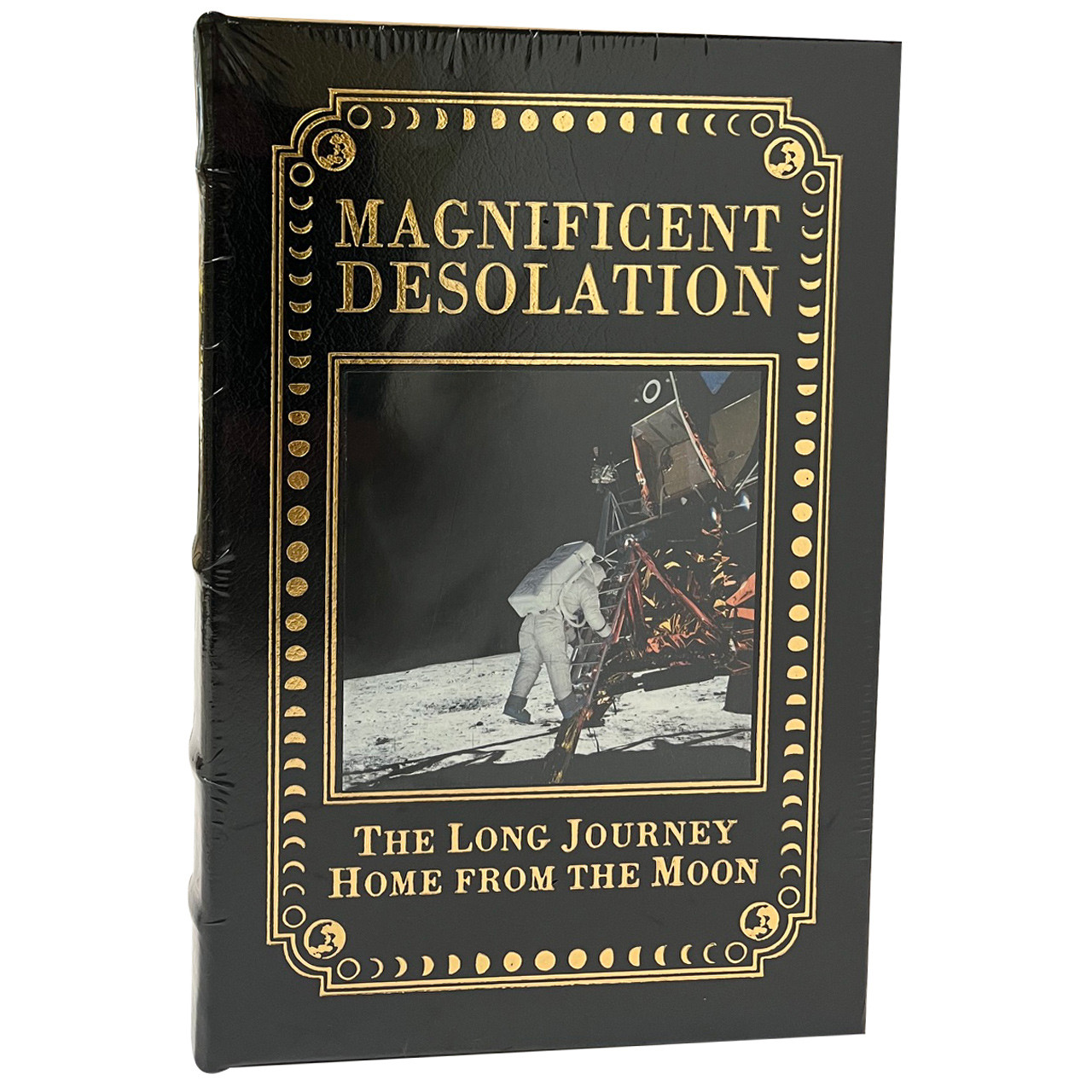 Buzz Aldrin "Magnificent Desolation" Signed Limited Edition w/COA Leather-Bound [Sealed]