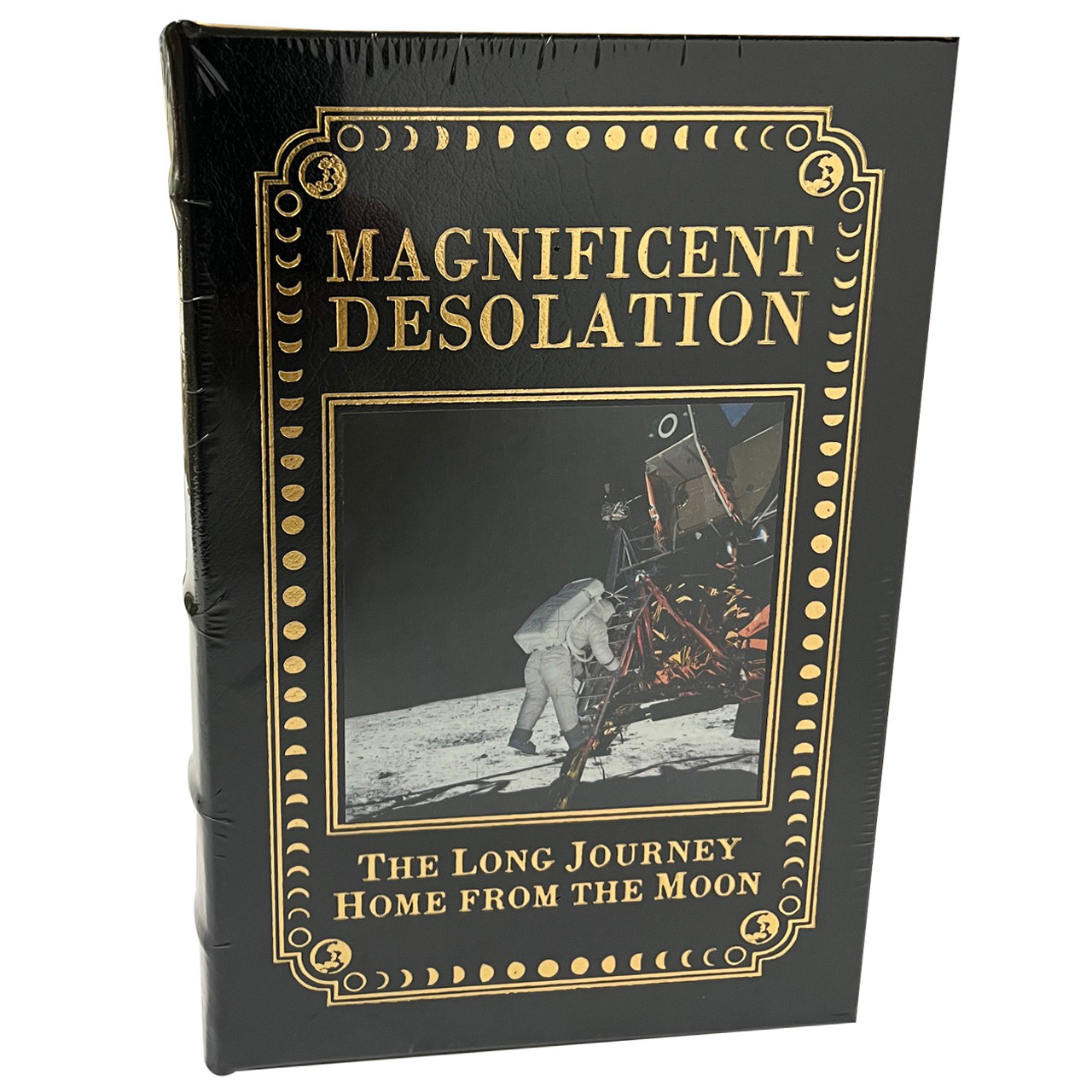 Buzz Aldrin "Magnificent Desolation" Signed Limited Edition w/COA Leather-Bound [Sealed]