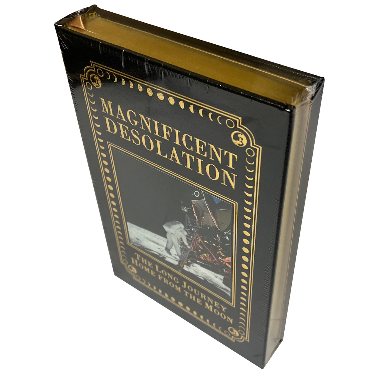 Buzz Aldrin "Magnificent Desolation" Signed Limited Edition w/COA Leather-Bound [Sealed]