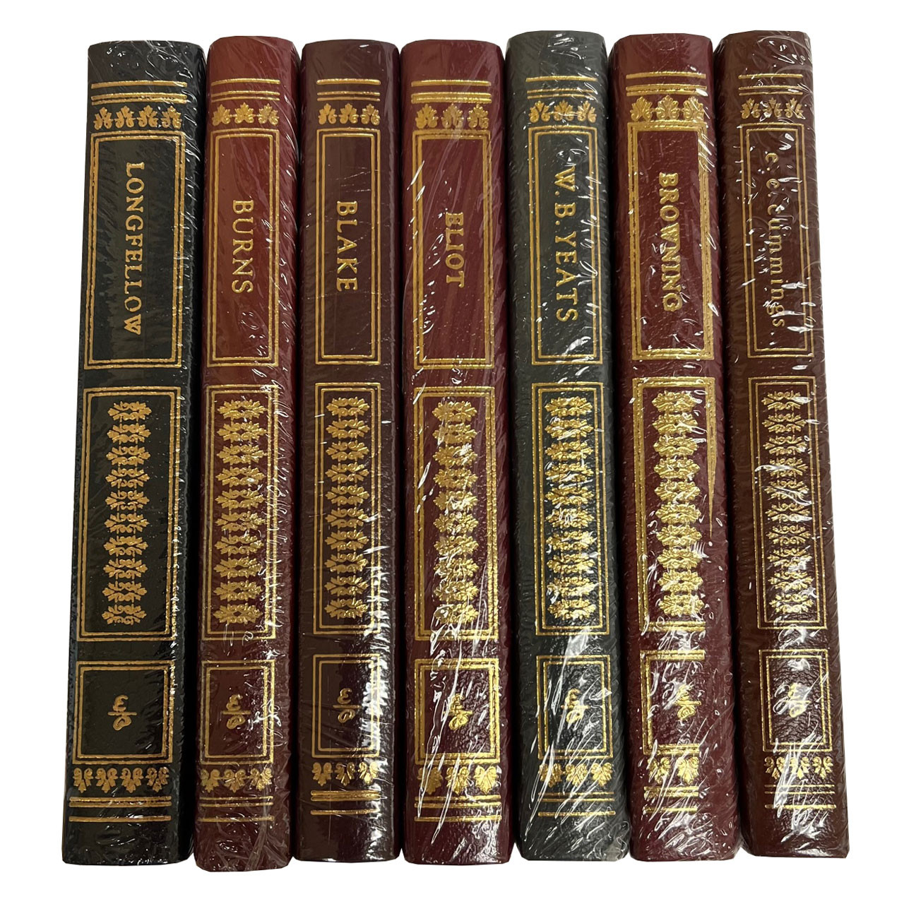 Easton Press "The Library of Great Poetry" Limited Collector's Edition, Leather Bound Complete Matching Set, 25 Vol's [Sealed]