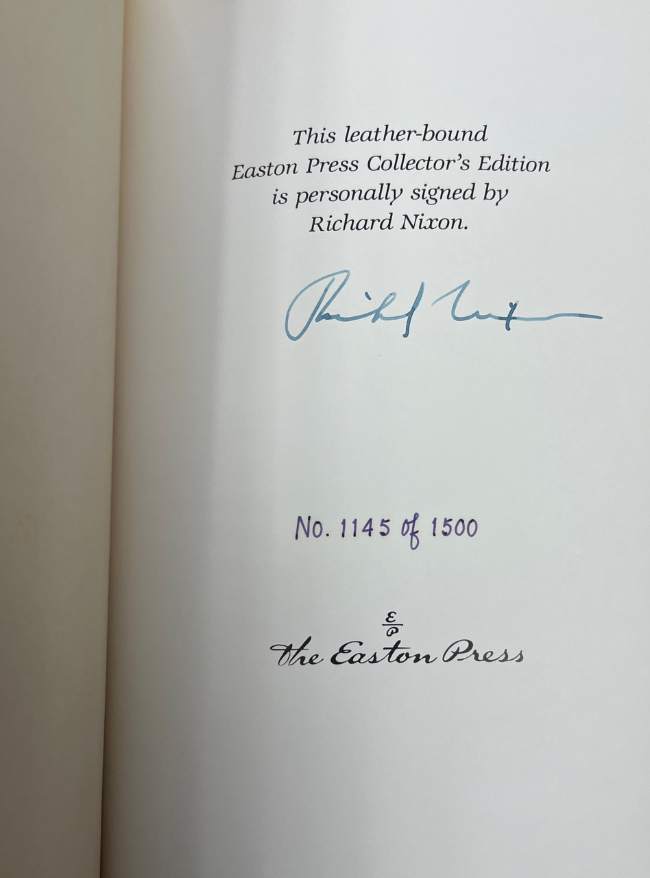 Richard Nixon "The Richard Nixon Library" Signed Limited Edition, 6 Volume Complete Matched Set No. 1,145 of 1,500 [Very Fine/Sealed]