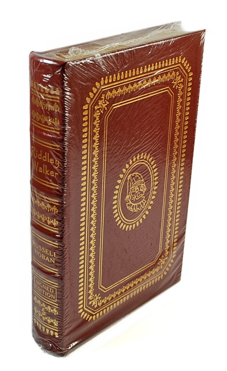 Easton Press Russell Hoban Riddley Walker Signed Limited Edition Leather Bound Book