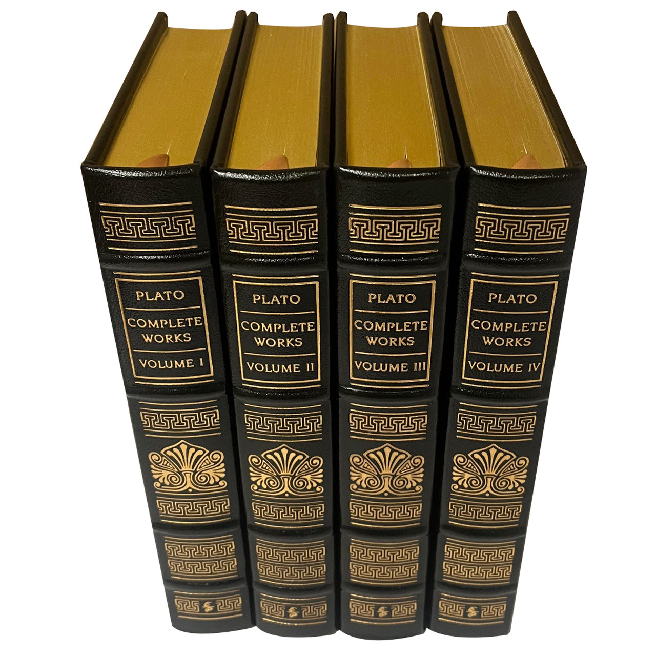 Easton Press "Plato: Complete Works" Leather Bound Limited Edition, Complete 4 Volume Matching Set Easton Press "Plato: Complete Works" Leather Bound Limited Edition, Complete 4 Volume Matching Set