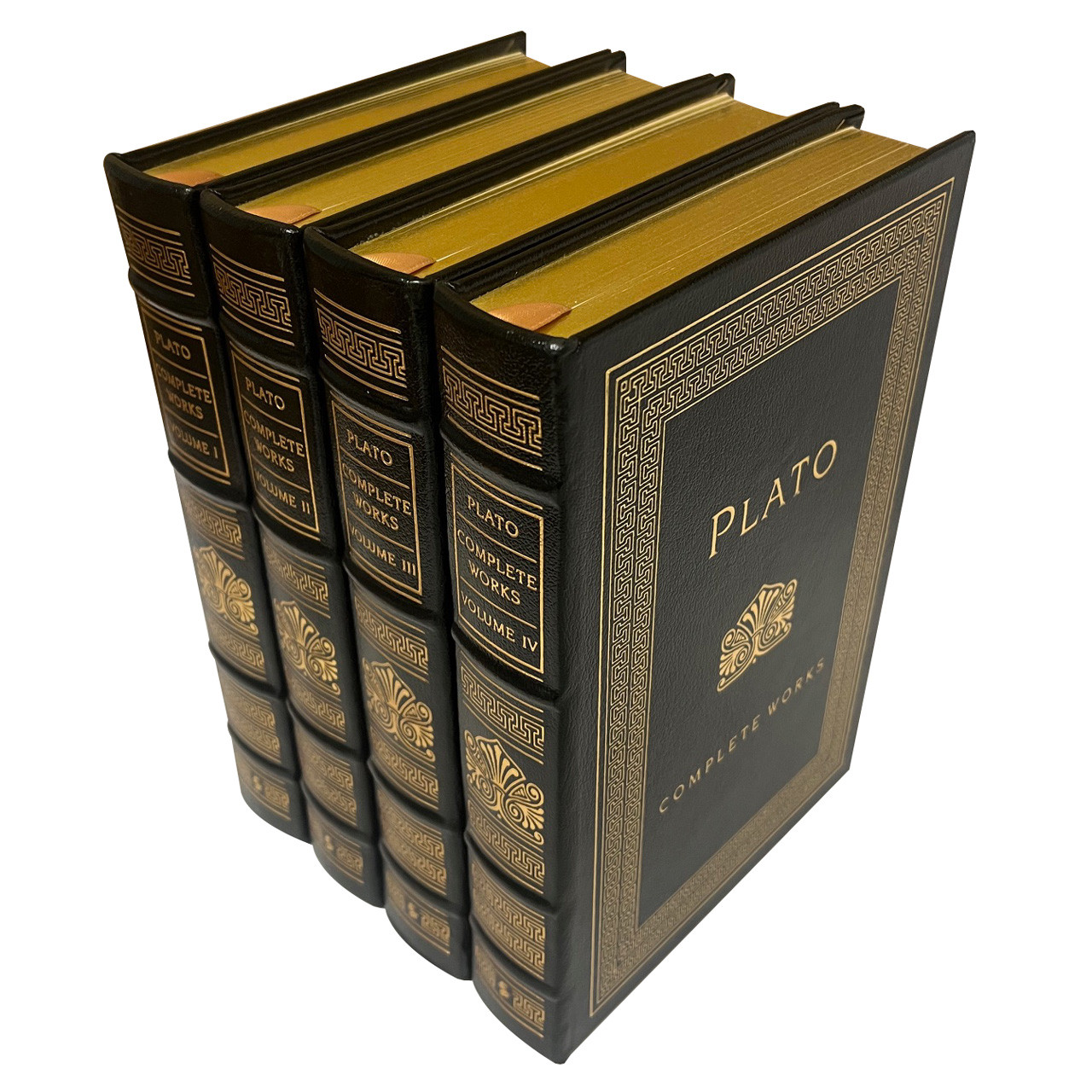 Easton Press "Plato: Complete Works" Leather Bound Limited Edition, Complete 4 Volume Matching Set Easton Press "Plato: Complete Works" Leather Bound Limited Edition, Complete 4 Volume Matching Set