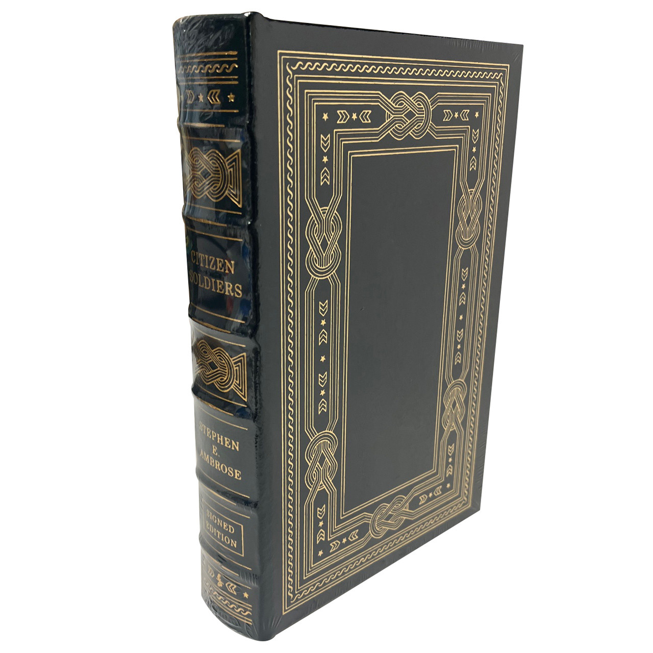 Stephen E. Ambrose "Citizen Soldiers", "Band Of Brothers", "D-Day" Signed Limited Edition 3-Volume Matching Set [Sealed]