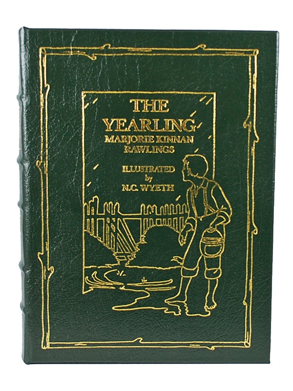 Easton Press, Marjorie Rawlings "The Yearling" Leather Bound Collector's Edition, Illustrated [Very Fine]