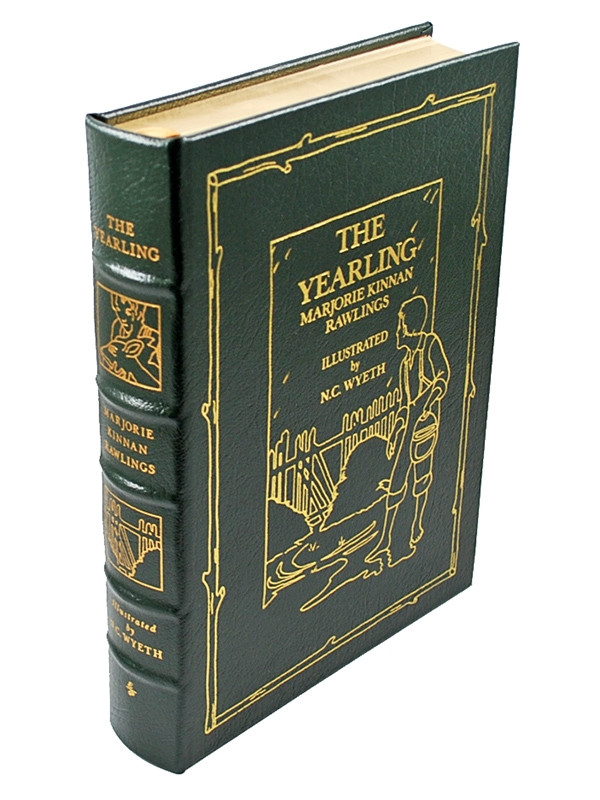 Easton Press, Marjorie Rawlings "The Yearling" Leather Bound Collector's Edition, Illustrated [Very Fine]