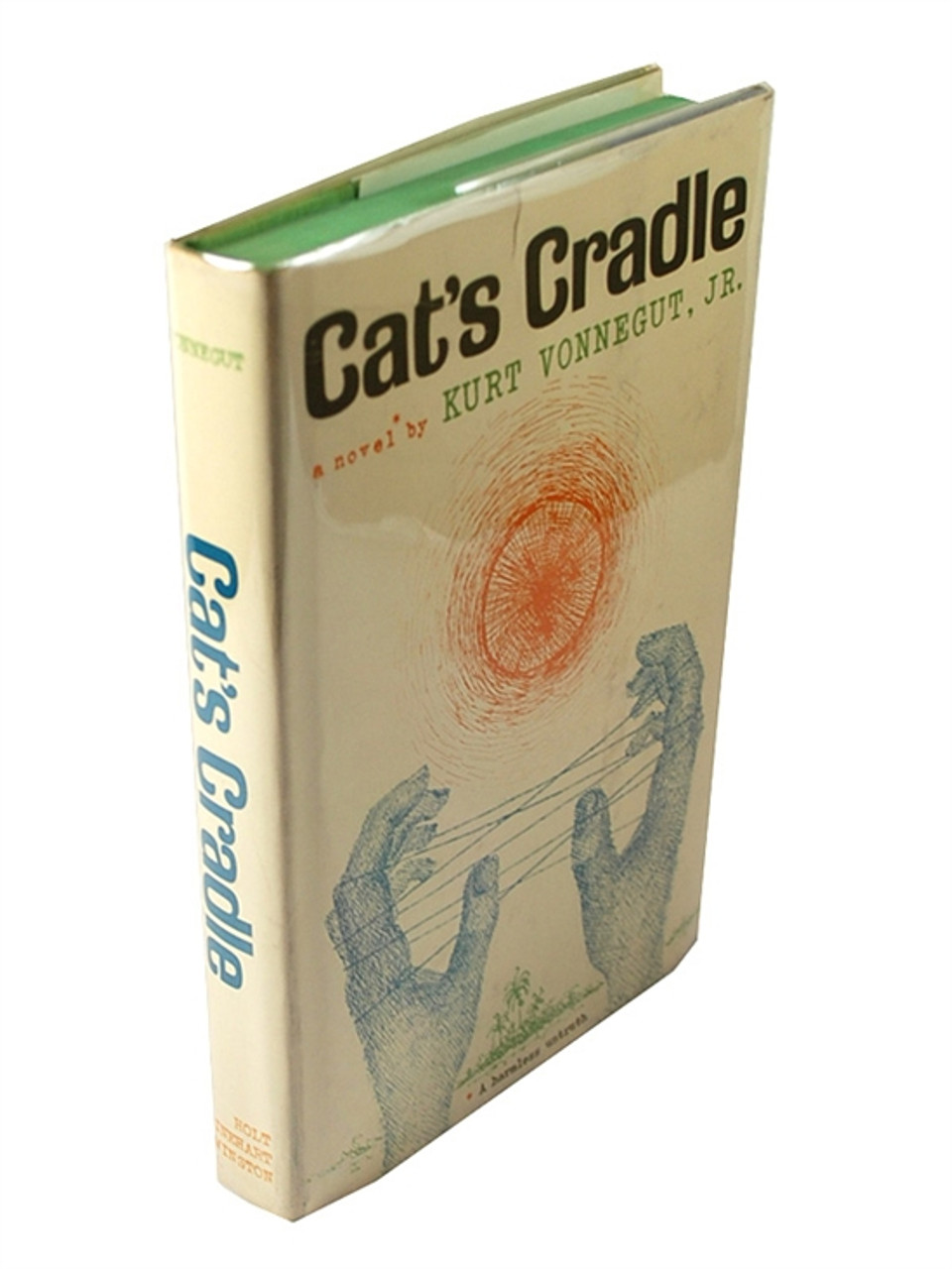 Kurt Vonnegut "Cat's Cradle" Signed First Edition, Signed and Dated With Self-Portrait Sketch